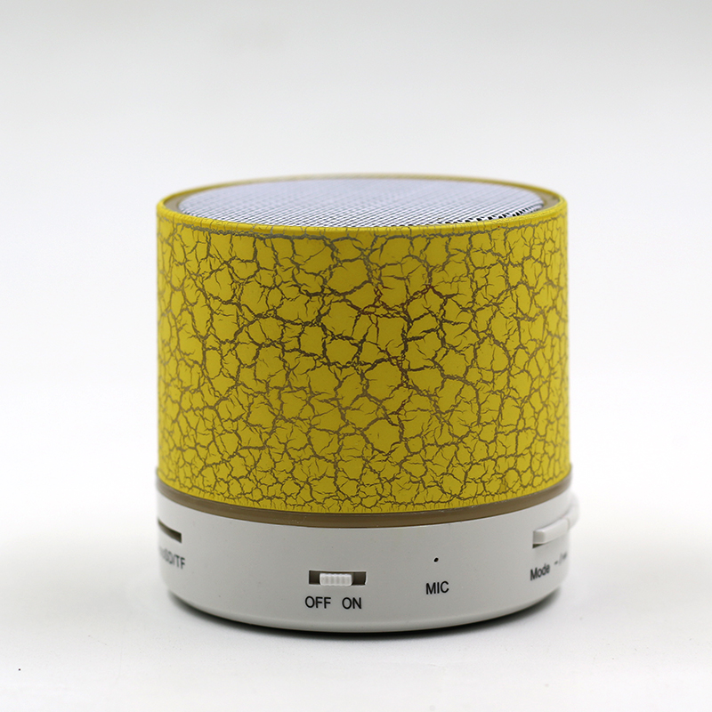 Kuuma myynti värikäs mikro kannettava mini langaton kaiutin seistä, LED pyöreä langaton kaiutin
