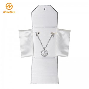 Monivärinen ylellinen PU nahka kaulakoru, Pearl kansio