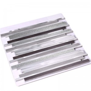 Lineaarinen alumiiniseos Lasiseos Mosaic Wall Border Tile