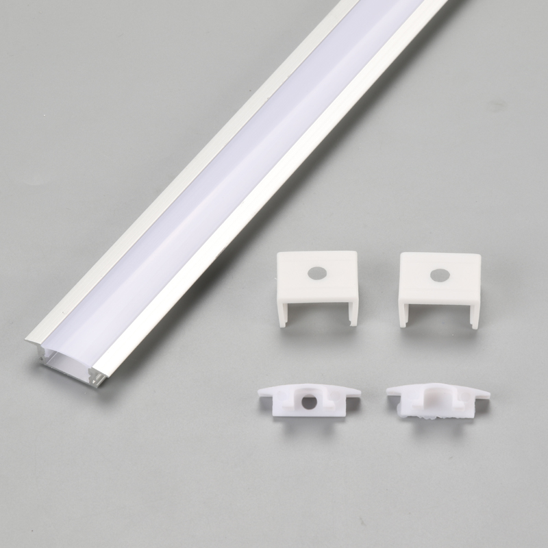 Upotettu LED-nauha lineaarinen alumiinikanavan profiili