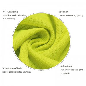 Polyesteri neulottu kangas