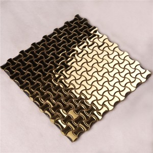 Vyötärön lukitus muotoinen uusi malli Mosaic Tile HSW18075