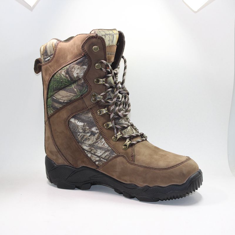 Nubuck-nahkaverho Camo Hunter -jalkineilla
