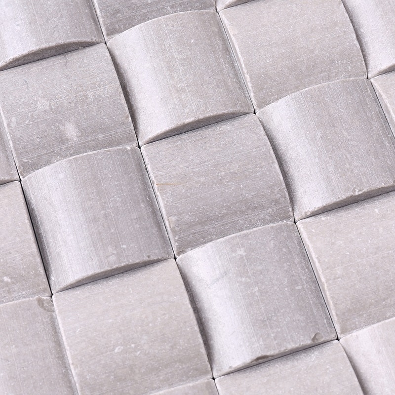 Kiinalainen Foshanin hopeaväri Luonnonmukaisesti kasvatettu kivikoristeiden seinä Mosaic Tile