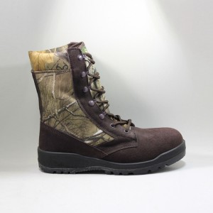 Camo Suede Nahka Ylä Vedenpitävä Miesten metsästys saappaat