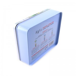 Mukautettu pieni neliön kosmetiikkalaatikko kasvonaamioille, käsien kerma pakkaus