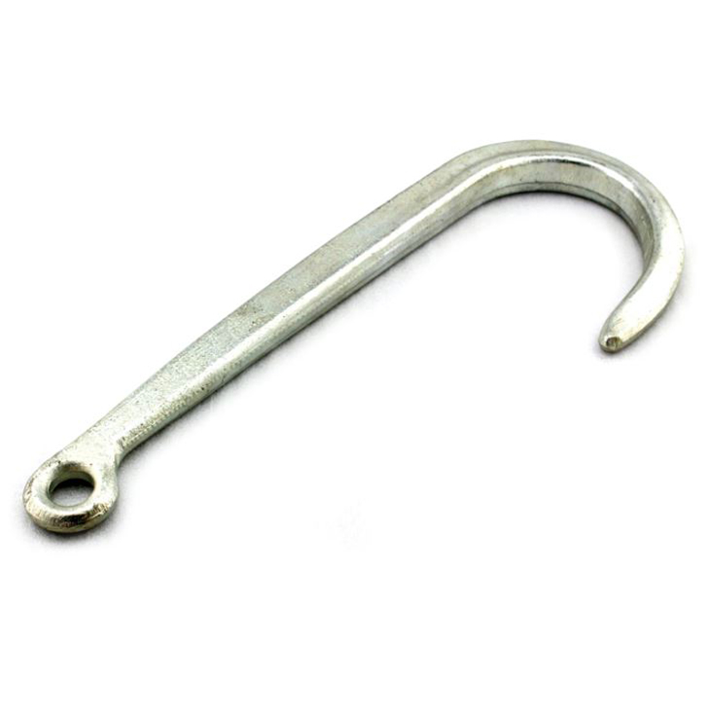 Taotut hinaajat J Hook 3900 LBS WLL Kirkas sinkki