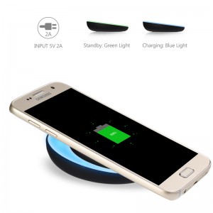 KPS-9503HC OEM innovatiivinen kulho 10W nopea qi -puhelinten langaton laturi ledillä