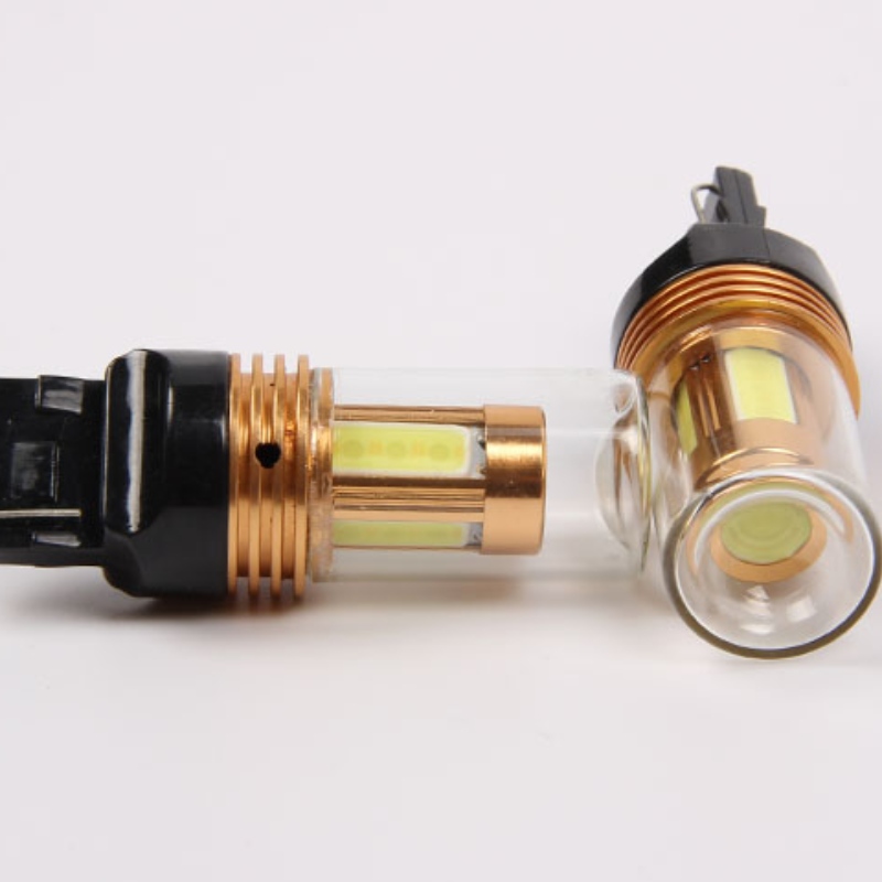 uusi muotoilu auton käännöksen valot 7.5w cob kansi auton varmuuskopiointi ja kääntösignaali w21w t20 7440 led-valo