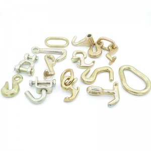 Taotut sormenpään koukku keltainen