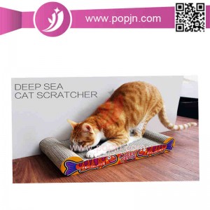 Fashinable Houkutteleva aallotettu paperi Cat Scratcher