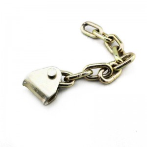 Ketjun liitin Ratchet U-kiinnike Keltainen päällystetty