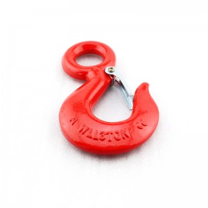 320A Eye Hoist -koukku, jossa on salpa