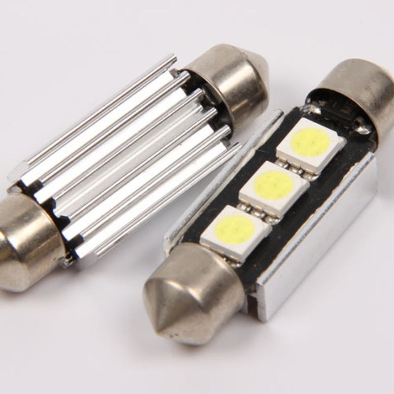 canbus-virheetön 5050 3smd 36 mm: n ohjattu lamppu