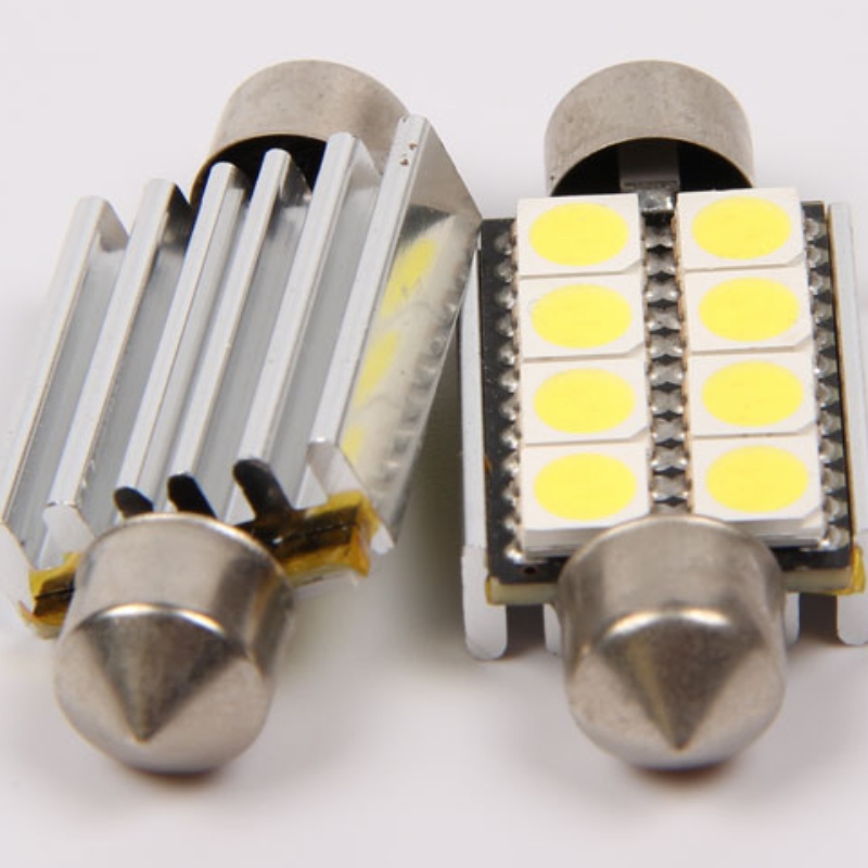 5050 8smd canbus -vapaa 42 mm: n autoauto 12V: n johtama valonheijastama sisävalon johtama lukuvalo
