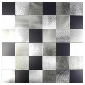 Kuori ja kiinnitä laatta Backsplash keittiökylpyhuoneen mosaiikkitarraan