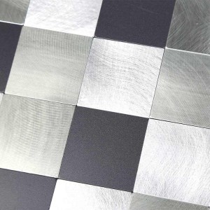 Kuori ja kiinnitä laatta Backsplash keittiökylpyhuoneen mosaiikkitarraan