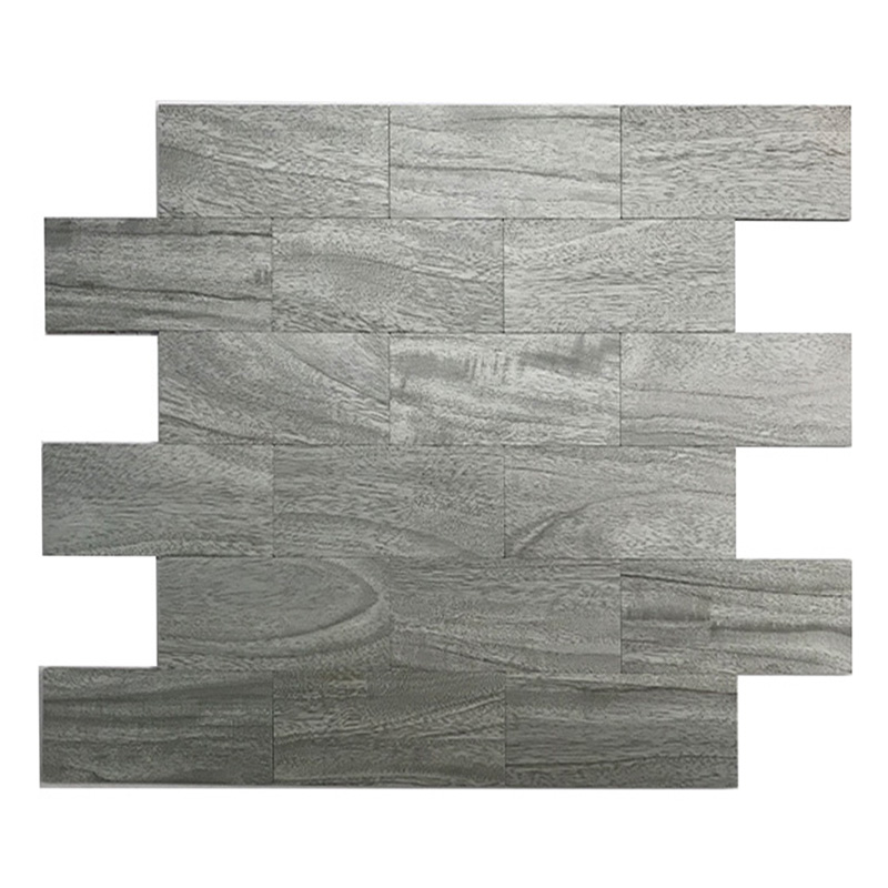 Muoti Style Mix Alumiini Mosaico laattojen kuori ja kiinni metro Backsplash laatat