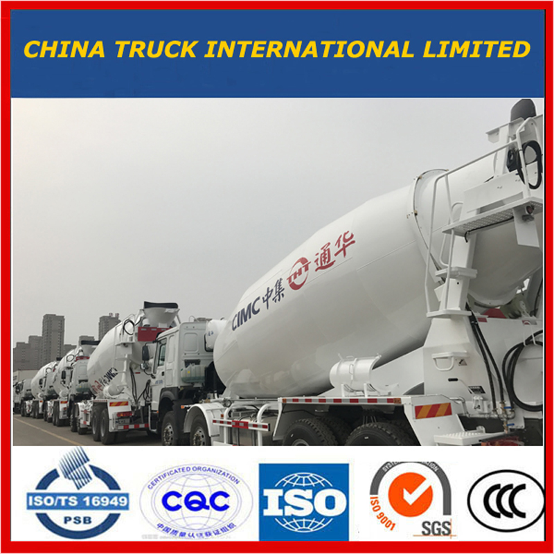 Sinotruk HOWO 6X4 8X4 380hp Betoni- / sementti-sekoitin
