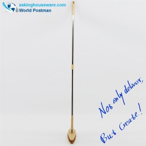 Akbrand pitkä kahva joustava lattiaharja kolmion muotoinen pää