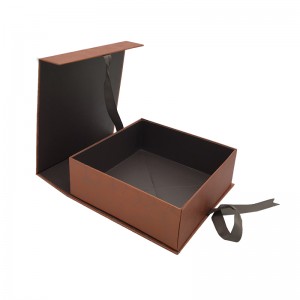 Mukautettu ylellinen taitettava lahjapakkaus lahjojen pakkaamiseen