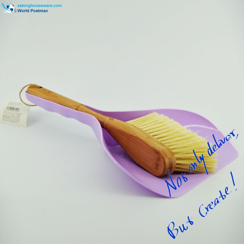 Akbrand Bamboo kahva Dustpan -harja