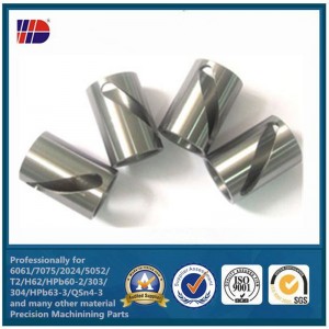 Muokatut valmistuspalvelut Tarkkuuskoneistetut osat ruostumattomasta teräksestä SUS304