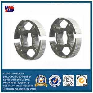 Muokatut valmistuspalvelut Tarkkuuskoneistetut osat ruostumattomasta teräksestä SUS304