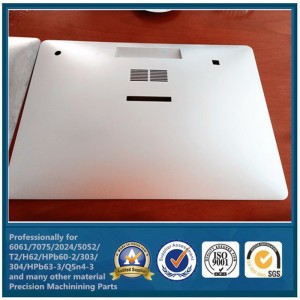 Tarkkuus CNC-työstö cnc-jyrsintäalumiinitietokonetarvikkeet