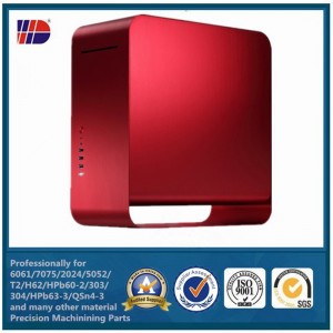 Tarkkuus CNC-työstö cnc-jyrsintäalumiinitietokonetarvikkeet