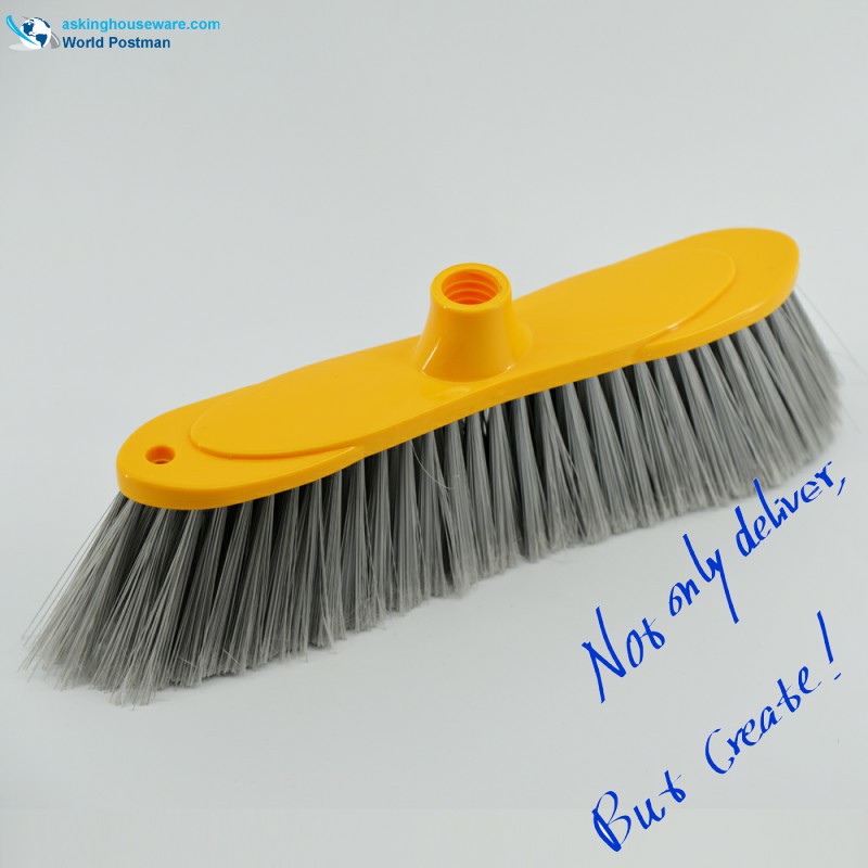 Akbrand Plastic Broom Head Shuttle -muotoinen harjalauta ripustettavalla reiällä
