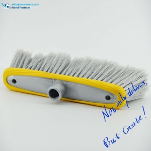 Akbrand pyöreä vanne muovipuhdistuspää paksuilla pehmeillä TPR Bordure -reikäaukkoilla harjalevyssä