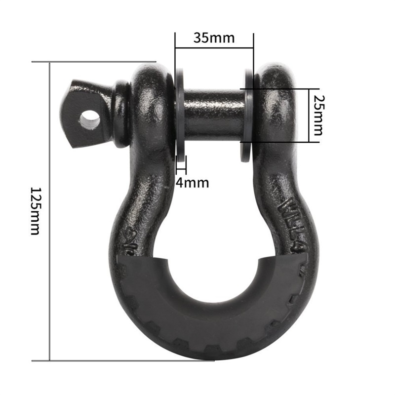 Räätälöity laitteisto 4.75T Recovery Bow Shackle