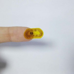 Tehtaan hinta Mukautettu anti-metalli NFC / RFID-tunniste / tarra / etiketti Mikro pienin koko 13,56MHz passiivinen rfid-siru fpc mini nfc -tarrat