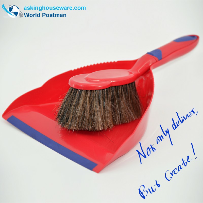 Akbrand Dustpan -harjaharja hevosen pyrstöharjain