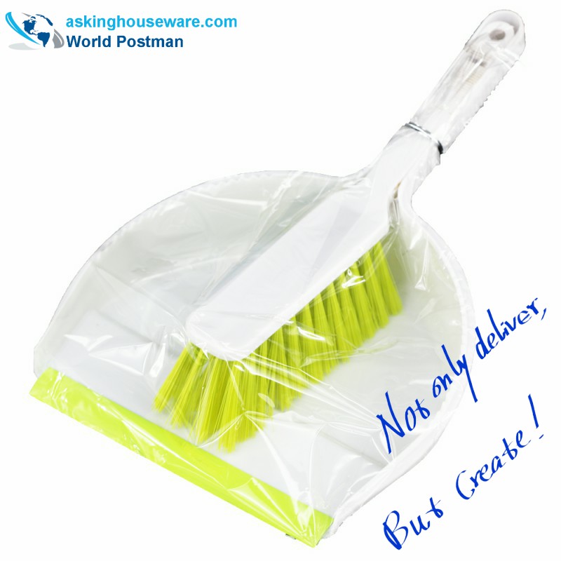 Akbrand Dustpan -harjaharja pitkällä kahvalla