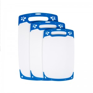 Ainutlaatuinen luistonesto, useita kokoja, muoviset keittiön leikkuulauta-setit