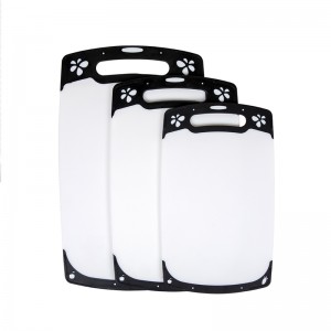 Ainutlaatuinen luistonesto, useita kokoja, muoviset keittiön leikkuulauta-setit