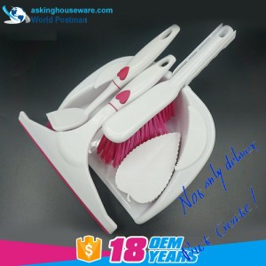 Akbrand Dustpan -harjapuhdistuslasin ikkunapuristin Astianharja-puhdistusharja 4in1-puhdistustyökalusarja