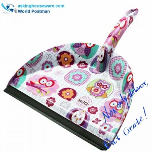 Akbrand Water Mark Dustpan -harjaharja PVC-viivalla Dustpan-sisäänkäynnin kohdalla