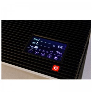 Suuri ilmanpuhdistin kotiin, olohuoneeseen ja makuuhuoneeseen, iso ilmanpuhdistin uusiin taloihin ja toimistoihin, puhdistaa ilman savua, smongeja, allergeeneja, formaldehydiä, pölyä, hometta, lemmikkien hilsettä, poistaa PM2,5