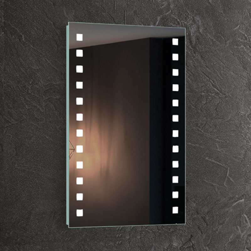 EU: n ja Yhdysvaltojen ylellinen LED-valaistu taustavalaistu kylpyhuonepeili-ENE-AL-112