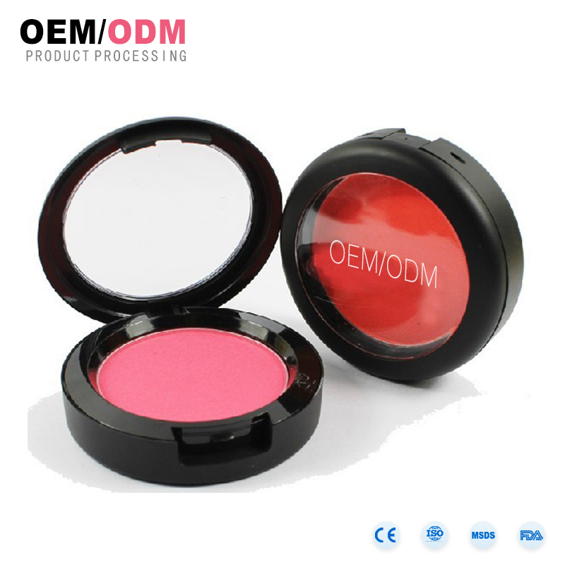 OEM Face Makeup -merkkien pitkäaikainen vedenpitävä poskipuna yksivärisillä mattopahvia