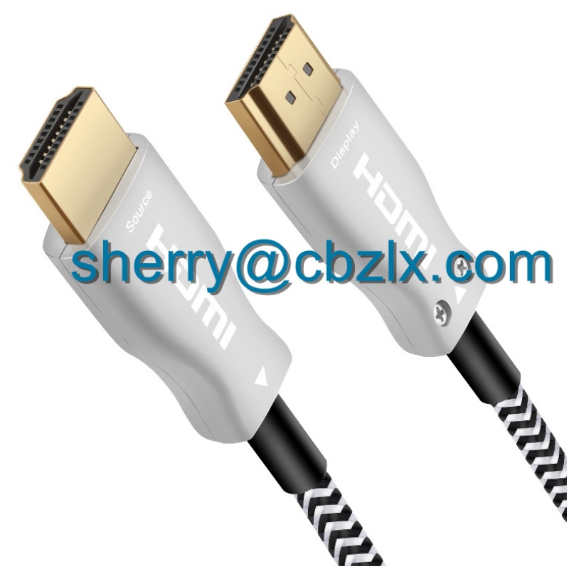 HDMI-kaapeli 2.0 Optinen kuitu HDMI 4 K 60Hz HDMI-kaapeli 4 K 3d HDR-TV: n LCD-kannettavaan PS3-projektoriin Laske 15 m 30 m 50 m 100 m
