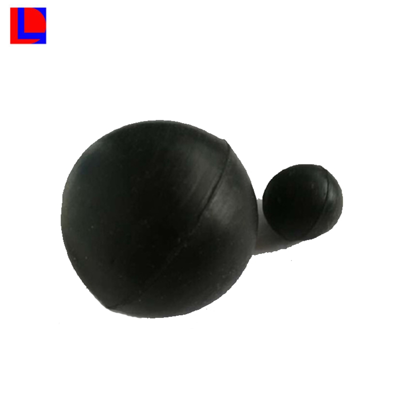 Muokattu musta kiinteä EPDM SBR NBR -kumipallo