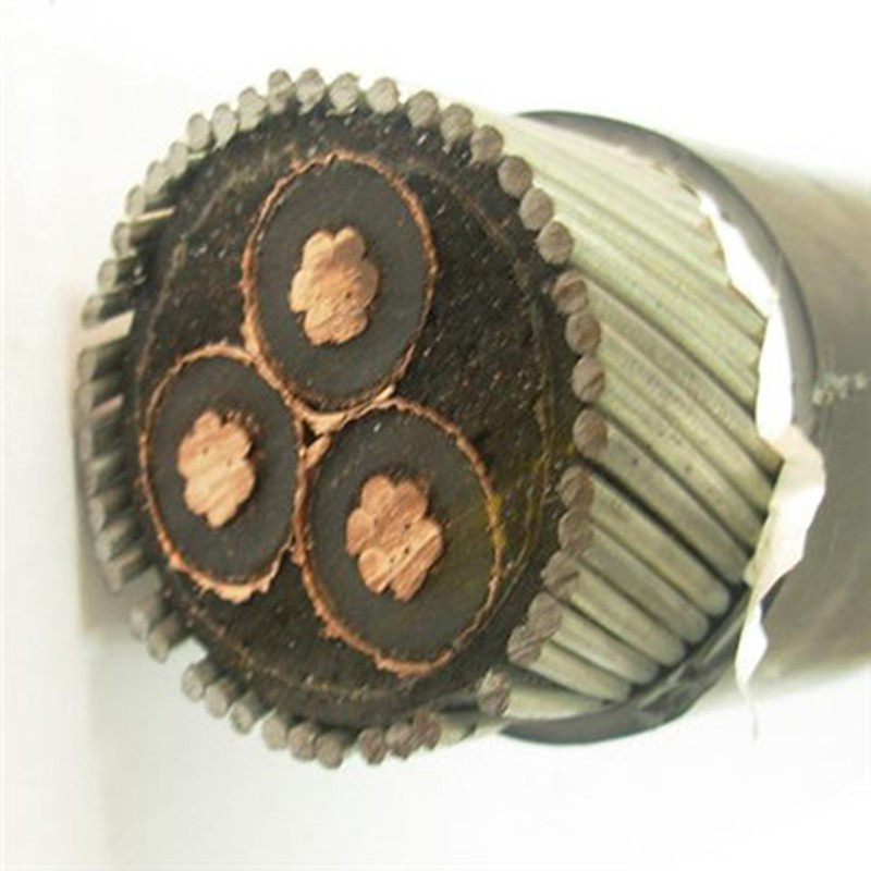 240sq.mm 3-ydininen STA / SWA -panssaroitu virtajohto IEC60502-2, ICEA S-93-639, ICEA S-94-649, BS 6622