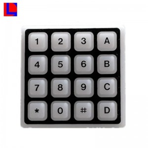 Johtava OEM-kuminäppäimistö