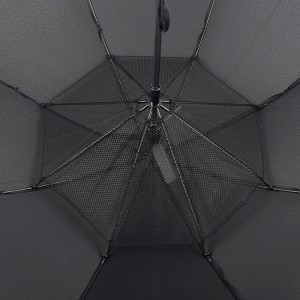 27 tuuman aurinkopaneeli suuri tuuletinvarjo USB-laturi portti Uusi keksintö golf sateenvarjo