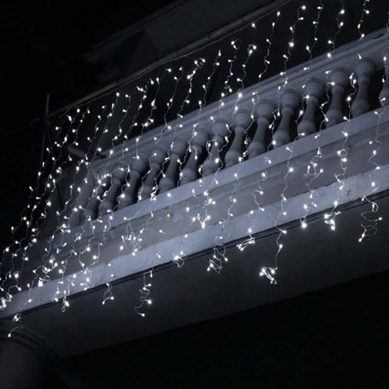 LED-jääpuikkovalot Joulun jääpuikkovalot ulkona jouluna merkkivalojen koristeet