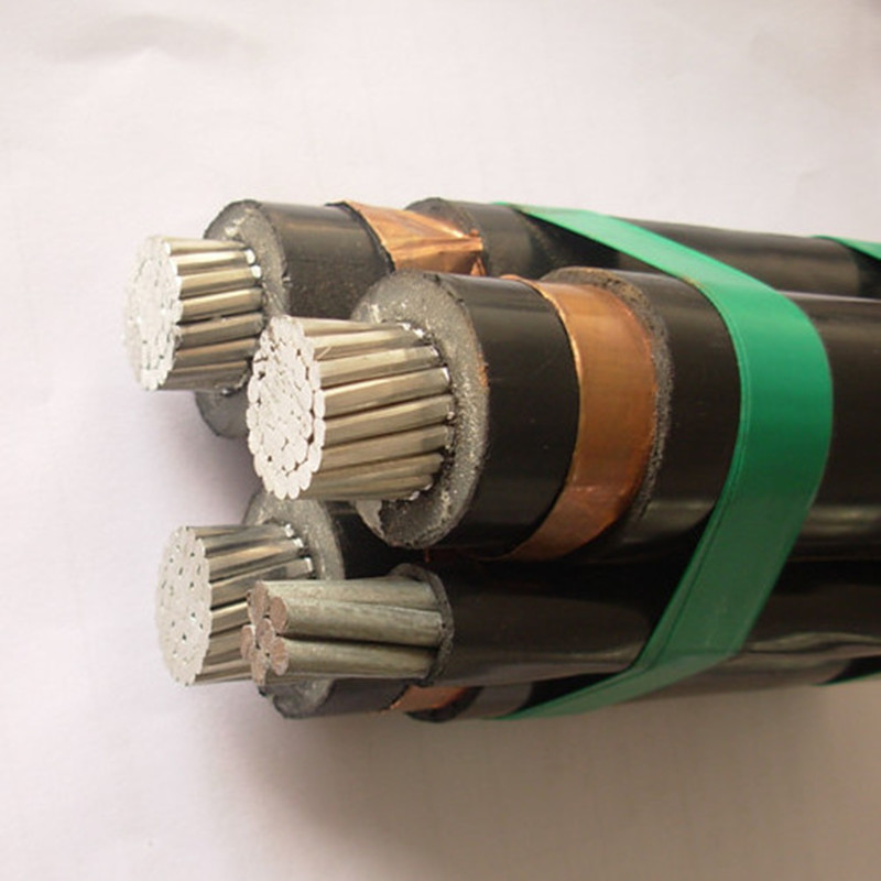 MV-kupari- / alumiiniantennipaketin johdinjohto 6.35 / 11KV 3x95mm2 3X185mm2